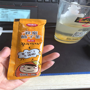 福事多蜂蜜柚子茶柠檬茶小袋装便携果饮水果茶酱冲水喝的饮品冲饮
