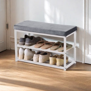 换鞋凳一体家用门口多功能节省空间收纳储物鞋架凳子可坐软包鞋柜