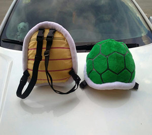 超级玛丽奥马里奥诺库乌龟壳双肩包卡通毛绒玩具小背包