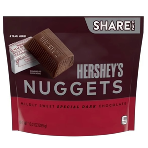 美国代购Hershey's Nuggets好时金块巧克力太妃杏仁