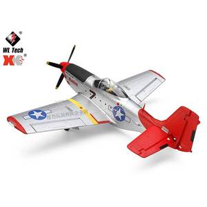 XK伟力A280遥控四通道无刷特技滑翔机 固定翼航模P51战斗像真飞机