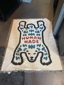 个性简约现代棉线纺织北极熊装饰午睡休闲毯沙发巾椅垫毯子沙发毯