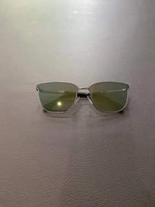 意大利正品特价Zegna杰尼亚男士太阳镜墨镜金属镜框配眼镜盒