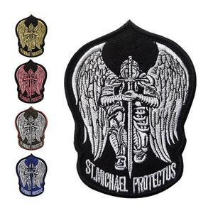 圣迈克尔ST.MichaelProtectus刺绣布贴补丁徽章士气章魔术贴袖标