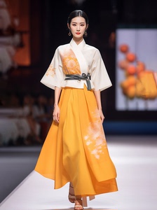 新中式国风女装高端汉服改良薄款成人马面裙套装日常混搭通勤夏季