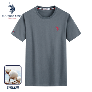 【大潘推荐】U.S.POLO ASSN.夏季男女百搭短袖体恤US23T909