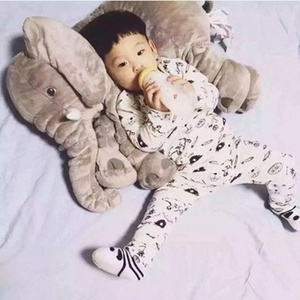 大象毛绒玩具抱枕安抚布娃娃女可爱抱着睡觉的公仔床上男孩小玩。