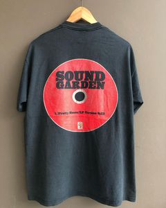 声音花园Soundgarden摇滚乐队宽松美式纯棉通勤韩版常规印花短T