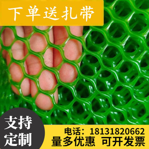 加厚绿色塑料平网养殖漏粪网床鸡鸭鹅脚垫网格片蜂网防护网育雏网
