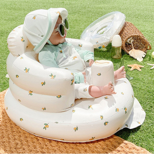 韩版婴儿学坐椅训练神器宝宝充气沙发洗澡防摔椅子多功能儿童餐椅