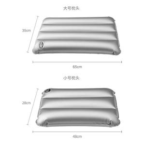 充气枕头户外便携式冰凉枕抱枕夏季凉枕头降温可换水大小号加厚