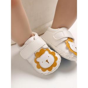婴儿学步鞋春夏季0-6-89-12个月男女宝宝软底透气一岁新生儿鞋子