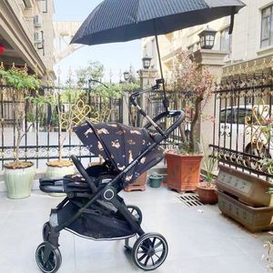 婴儿车遮阳伞支架电动车固定防晒撑伞架伞夹自行车单车雨伞推车