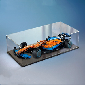 1月新品迈凯伦F1方程式赛车跑车赛道汽车模型成年高难度拼装积木