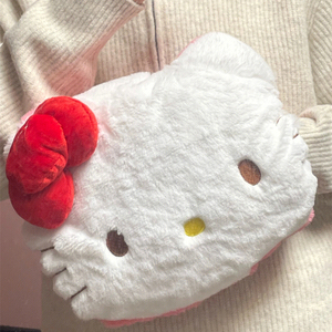 hellokitty热水袋充电款暖手宝毛绒可爱暖宝宝可拆洗电热宝女暖手