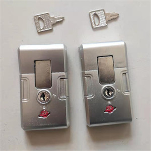 行李箱锁扣配件维修铝框拉杆箱扣锁更换卡扣通用款箱包钥匙密码锁