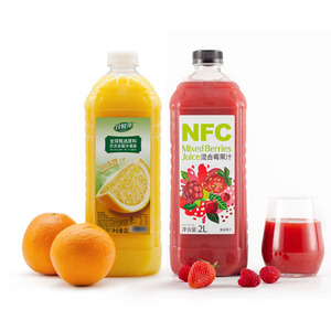 顺丰冷运 日鲜沛冷藏橙汁NFC混合莓果汁2L酸甜可口巴氏杀菌罐装