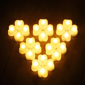 蜡烛电子灯浪漫结婚礼装饰用品创意生日布置惊喜求爱表白led灯