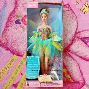 Barbie 系列稀有 2003 欧版收藏小精灵童话公主芭比娃娃 正品代购