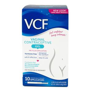 美国进口VCF液体女性用隐形避孕啫喱 注入式避孕凝胶啫喱