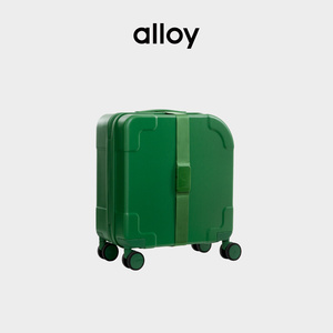 alloy青蛙箱行李箱绿色拉杆箱旅行箱乐几万向轮21/24寸登机箱皮箱