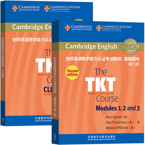 外研社现货】 2020年剑桥英语教学能力认证考试教程CLIL模块+基础模块TKT教材资料The TKT CourseCLILModuleKayBentleyCambridge