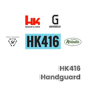 HK416  MK15 雷明顿 改装金属护木套管导气座 无任何功能装饰