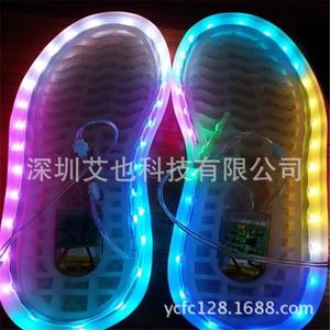 usb充电鞋灯控制板幻彩鞋灯灯led发光鞋灯条rgb七彩电子产品主板