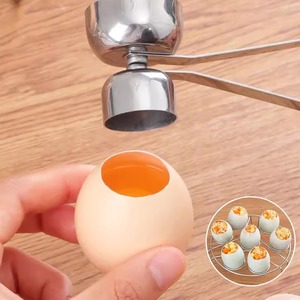 304不锈钢糯米蛋开蛋器鸡蛋开壳器花式创意开蛋壳神器切蛋敲蛋器