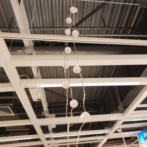 新款温馨IKE装斯诺于拉LED灯串A氛灯饰围灯彩灯挂灯照明串。