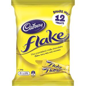 Cadbury Flake吉百利千层雪花牛奶巧克力焦糖白巧 澳洲直邮