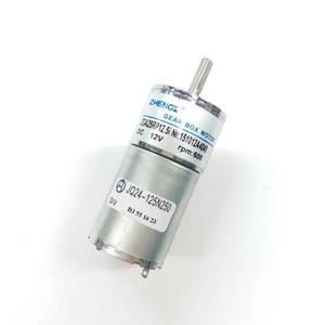 ZGA25RP 6V12V24V正反转永磁直流齿轮减速小电机直径25mm