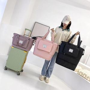 新品大容量可944-2折叠旅行包李行袋收纳包行李箱孕妇待产包包包