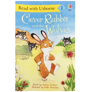 进口英文原版Clever rabbit and the wolves 聪明的兔子和狼儿童启蒙英文绘本Usborne故事分级阅读启蒙早教故事儿童睡前故事图画书