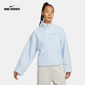 NIKE官方OUTLETS Nike Sportswear 女子仿羊羔绒夹克FV4009