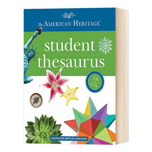 美国传统学生同义词词典 英文原版 精装 The American Heritage Student Thesaurus 英英字典 英文版进口原版英语书籍
