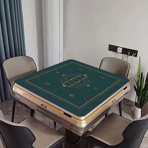 德州扑克桌布百家乐21点台布方形圆形家庭桌游娱乐扑克牌桌垫
