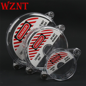 WZNT阀门锁闸阀锁球阀锁截止安全锁具圆盘手轮标准透明款NT-G01TR