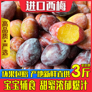 澳洲进口品种新鲜西梅鲜果新鲜水果李子当季时令孕妇水果胜智利西