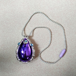 儿童动画索菲亚小公主苏菲亚符仿紫水晶魔法p项链护身符女孩礼物