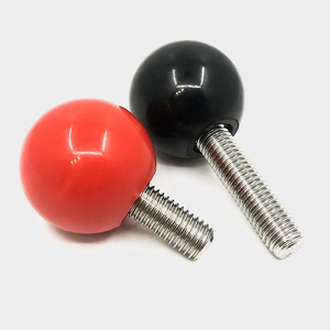 304不锈钢球头手柄螺丝球型螺栓胶木塑料圆球手拧螺杆M4M5M6M8M10