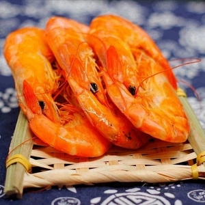 宁波特产象山大对虾干海鲜干货 海虾新鲜水产零食250g