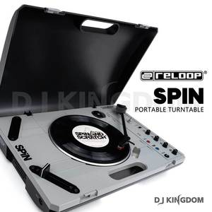 Reloop Spin 专业便携式搓碟小唱机scratch 7寸黑胶 送搓盘唱片