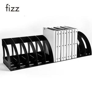 飞兹fizz2联文件框可加长镂空桌面收纳办公室桌面两栏资料文件