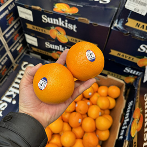 美国新奇士3107黑标橙进口橙子大果脐橙鲜甜多汁新鲜当季甜橙水果