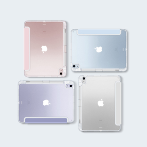 ipad保护套适用2022款苹果air5保护壳防摔pro11寸ipad9带笔槽10代4平板mini6三折2021第九代8透明7防弯壳子薄