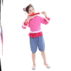 小荷风采甜甜的糖球会演出服少儿舞蹈服童元旦表演服冰糖葫芦道具