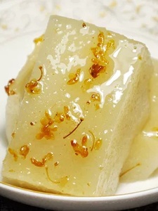 嘉兴特产糯叽叽桂花糕拉糕糯米糕传统小吃千人糕米糕藕粉桂花糖糕