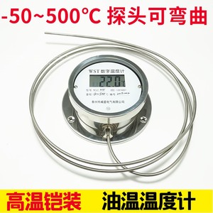 油温熬糖数显温度计WST/DTM491高精度防水耐腐蚀 数字温度表500度
