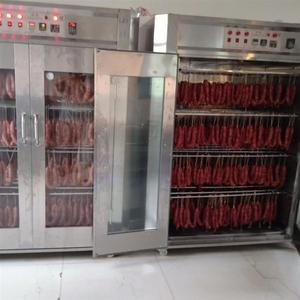香肠腊肉烘干机大型商用腊肠风干鸡鸭牛肉干不锈钢全自动悬挂烘干